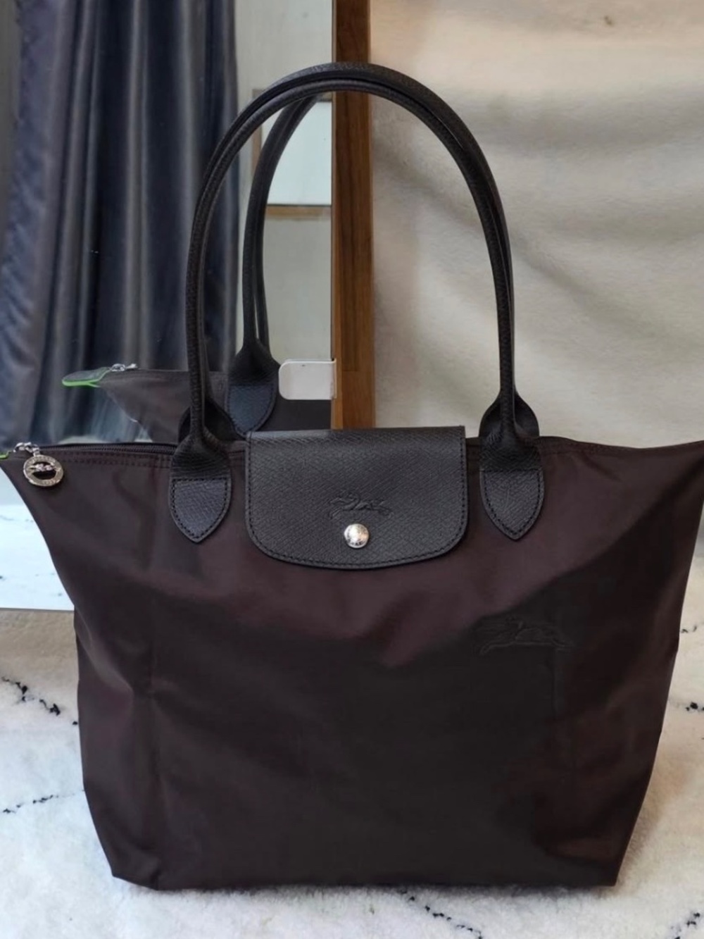 New Longchamp Le Pliage Mocha large - Picture 4 of 4